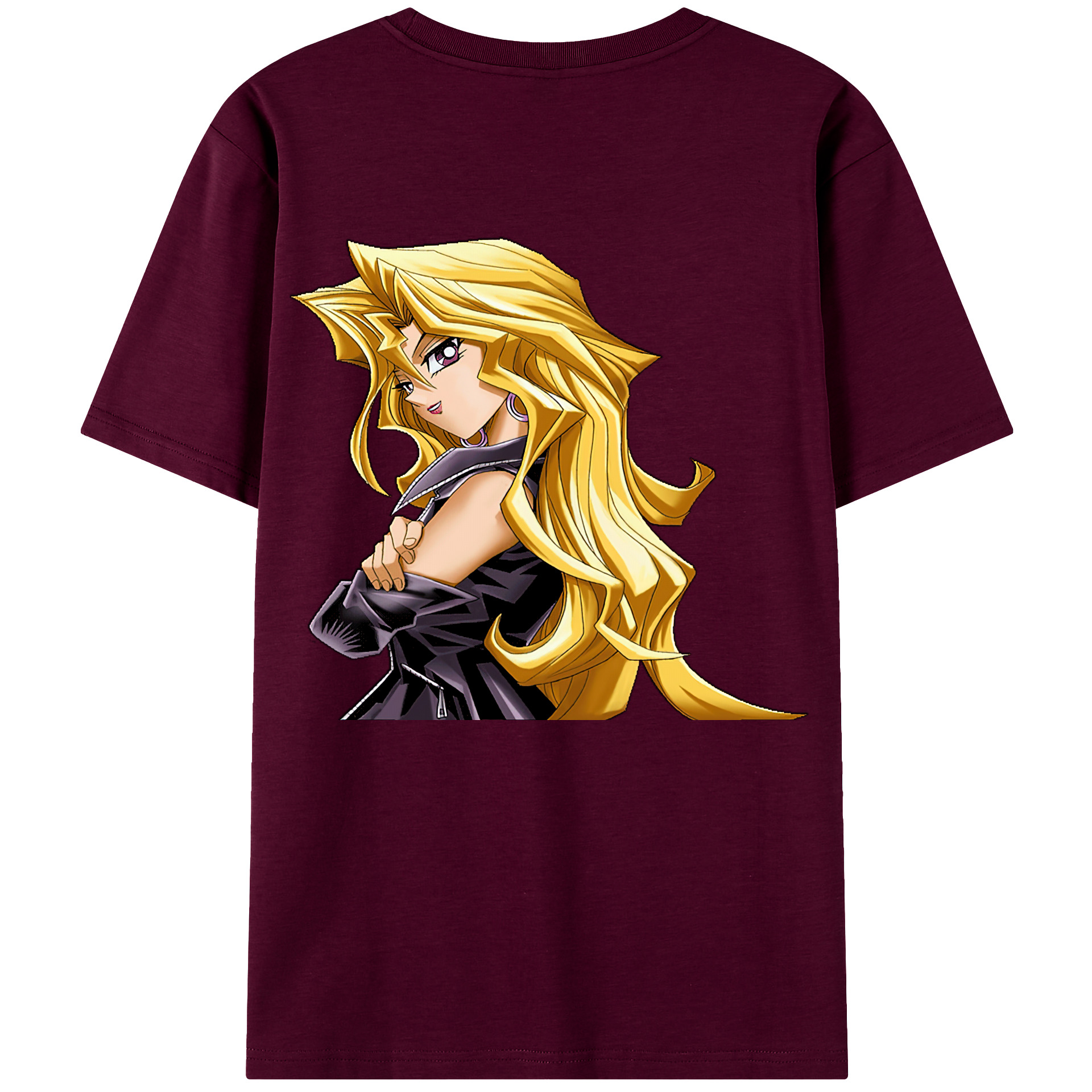 （画像用） 遊☆戯☆王 Yu-Gi-Oh! レディース半袖Tシャツ(バックプリント)
